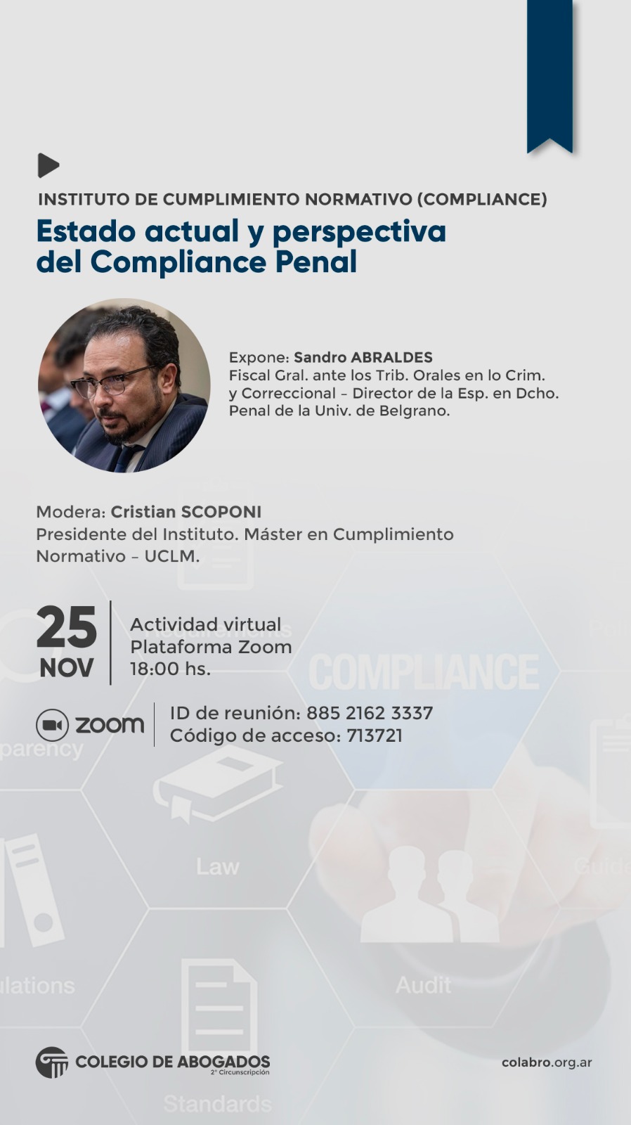 Estado actual y perspectiva del Compliance Penal - 25/11/2024